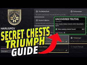ALL SECRET CHEST LOCATIONS - "UNCOVERED TRUTHS" TRIUMPH GUIDE - SEASON OF THE WITCH | Destiny 2