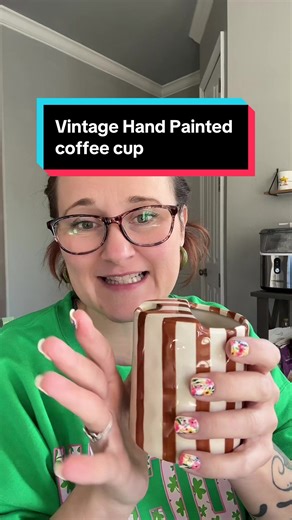 Classic charm in every sip ☕✨ This vintage hand-painted coffee cup brings timeless style and artisanal detail to your morning ritual — a beautiful piece for your collection or daily coffee break. #VintageVibes #HandPainted #CoffeeLover #ArtisanStyle #ClassicCup