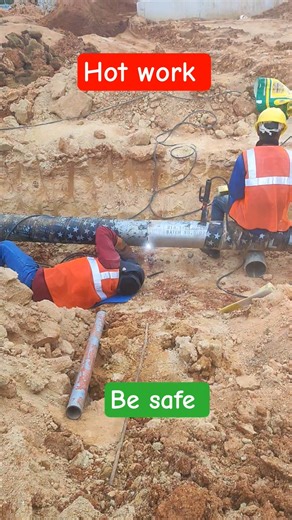 hot work at site || #safety #safetyfirst #trending #foryou #comedy #funny #new #hardwork