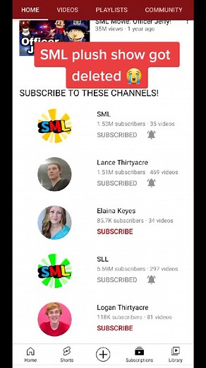 SML deleted 😭#sml #sad#bye #sll #sbl | sml plush show
