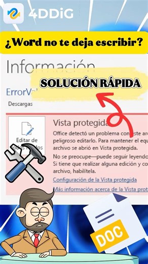Word won't let me edit! 🔒 How to remove "Protected View" FAST