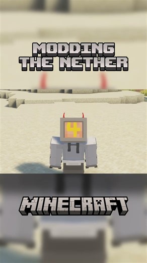 Nether history lesson 🛠️ #Minecraft #MinecraftMods #Nether #Modding