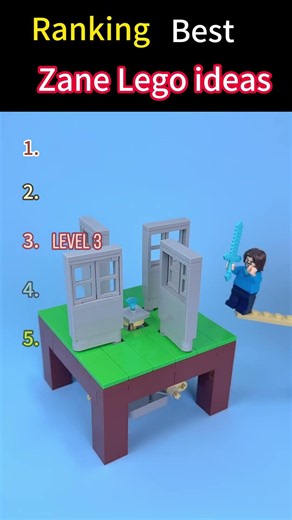 Top 5 Best LEGO Minecraft Traps!3#LEGOTrap #minecraft #LegoMOC #DIYToys #buildingblocks