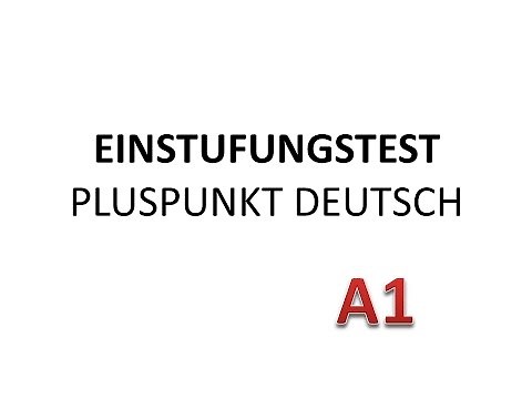 Placement test level A1