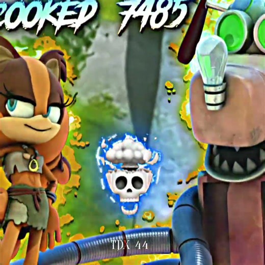 Buster gets out of contro😱😰 | Sonic Boom Edit | Sem Nada (Slowed) | #shorts #trend #trending