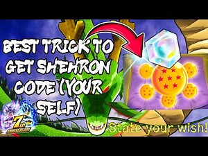 Get Shenron Code by Yourself EASY! | Dragon Ball Legends 7th Anniversary