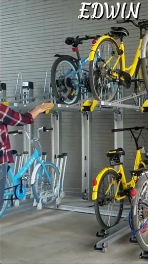 Creative Bike Rack Innovation for Small Space