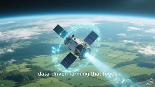 Imagine being able to see your farm from space — knowing exactly which areas are thriving and which ones need attention. 🌱 That’s the power of satellite imagery in modern agriculture. By analyzing data from satellites like Landsat and Sentinel-2, farmers can track crop health, soil moisture, and yield variability with incredible precision. This technology isn’t just smart — it’s sustainable, saving water, reducing fertilizer waste, and increasing productivity. Watch how geospatial intelligence 