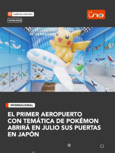 El primer aeropuerto con temática de Pokémon abrirá en julio sus puertas en la península nipona de Noto, con la intención de impulsar el turismo en una región que busca recuperarse tras el terremoto de 2024, que dejó más de 200 muertos y numerosos daños. Renombrado como Aeropuerto Noto Satoyama Pokémon With You, ha sido decorado para