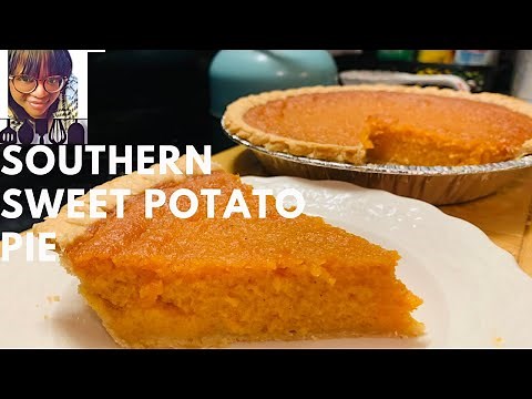 Old Fashioned Southern Sweet Potato Pie (My Old School Way)