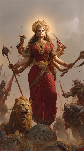 VRtam Studios | ✨ In the Devi Mahatmya, every asura is more than just a demon — they are inner obstacles. Shumbha & Nishumbha = the false self “I” & “Mine”... | Instagram