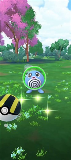 Encounter Shiny ✨Poliwag✨ #pokemongo #shinypokemon #youtubeshorts #shorts #harharmahadev