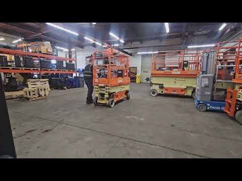 USED 2017 JLG 1930ES ELECTRIC SCISSOR LIFT | LEAVITT MACHINERY USED EQUIPMENT