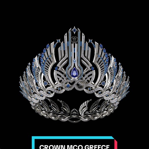 Crown Miss Cosmo Greece 2025 - 2026 #COSMO #celestialnoble #designerchinguyen #misscosmogreece