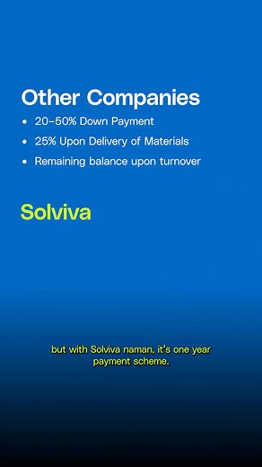 Gusto magpa-solar pero ‘di pa ready sa malaking down payment? Good news! With our Rent-to-Own Solar, you don’t need to worry about any upfront cost. Arlene and Jem shared how Solviva was the most practical choice compared to other solar providers. ✅ No down payment ✅ Fixed monthly payments ✅ 0% interest Ready to start your rent-to-own solar journey? | Solviva Energy