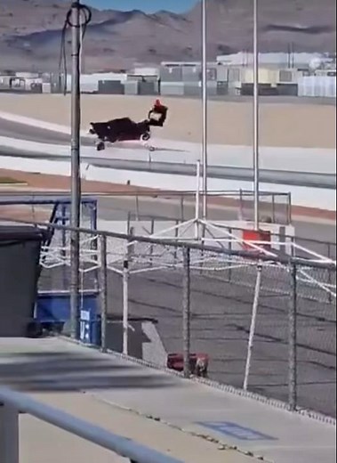 Pro Mod Drag car takes flight!