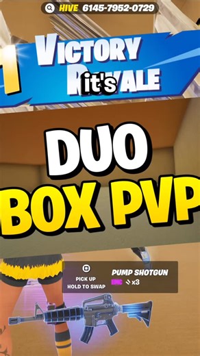 Team Hive on Instagram: "Duo Box PvP is here!!! #fortnite"