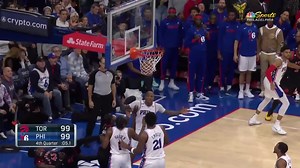 Pascal Siakam with the great play!