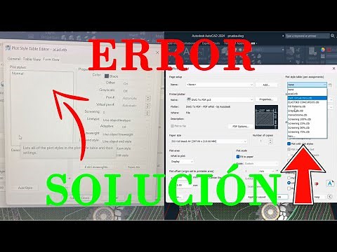 SOLUTION: PLOT DOES NOT LOAD, STYLE CTB DOES NOT APPEAR AUTOCAD 2024, 23, 22, 21