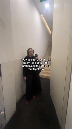 manual stairmaster #intern #fashionintern #biggirljob #corporate #stairmaster