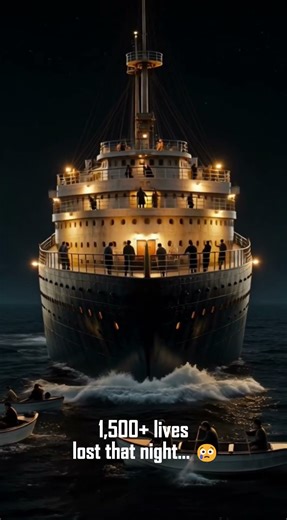 What Did the TITANIC Actually Look Like? AI Color Restoration 🚢 #shorts