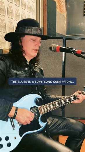 The blues is a love song gone wrong. Song: Love Song Gone Wrong Artist: Anthony Gomes #livemusic #BluesRock #rock #newmusic