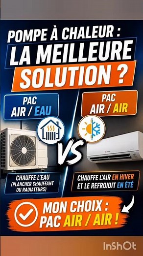 Air-to-Air or Air-to-Water Heat Pump? The question is quickly answered!!