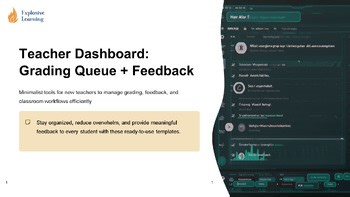 Teacher Dashboard Grading Queue Feedback