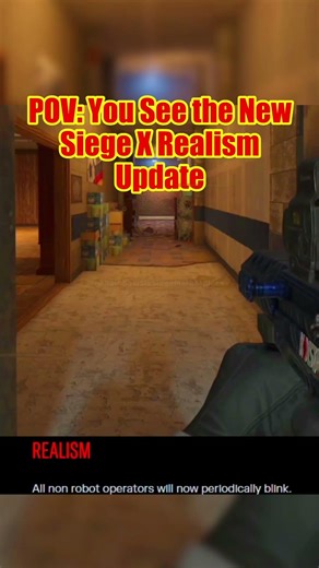 You See the New R6 Realism Update