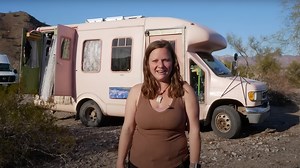 I spent $9k turning a Ford bus into a tiny pink home with outdoor shower
