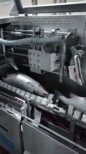 Optimize your fish filleting process using automated industrial processing lines
