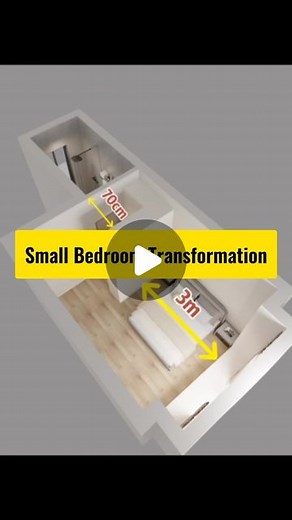 Homecraft Designer on Instagram: "Revamped your bedroom into a stylish oasis! Check out the smart design touches that make your space versatile and spacious. #bedroom #bedroomdesign #home #homedecor ##interiordesign #homeimprovement #fyp"