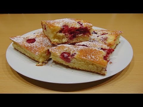Najmekši Kolač Sa Malinama Brz i Veoma Sočan Recept - Tomina Kuhinja