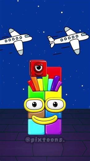 Sprunki OC Numberblocks Playing Randomizer music #animation #incrediboxsprunki #numberblocks