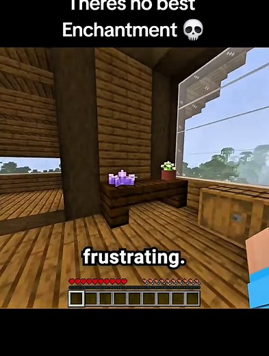 Understanding Minecraft Enchantments: No Best Choice