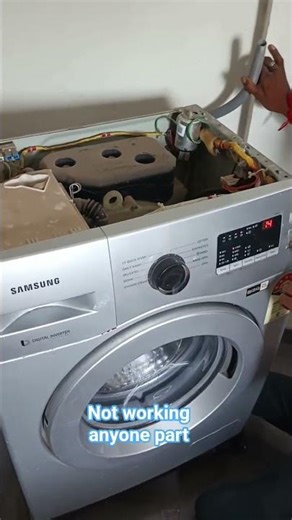 sumsung front load washing machine not working anyone