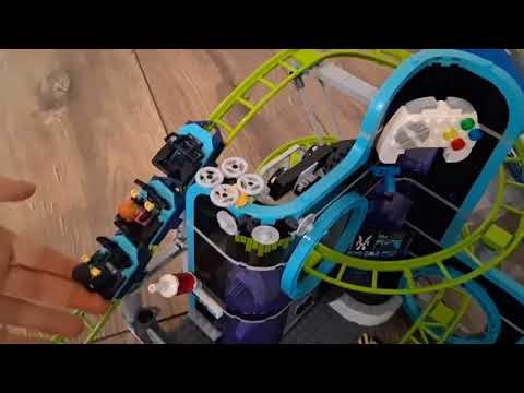 Lego City Robot World Roller Coaster Time Lapse Tutorial Part 2