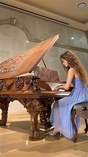 Liora Plays a 200-Year-Old Historic Piano | Classical Performance #Shorts #lafenice #mahler