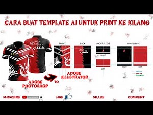 Cara Membuat Template Ai | Adobe Illustrator Tutorial
