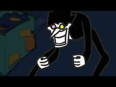 Spamton theme but with cursed deltarune images