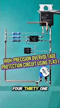 High-Precision Overvoltage Protection Circuit Using TL431 #overvoltage #overvoltageprotection