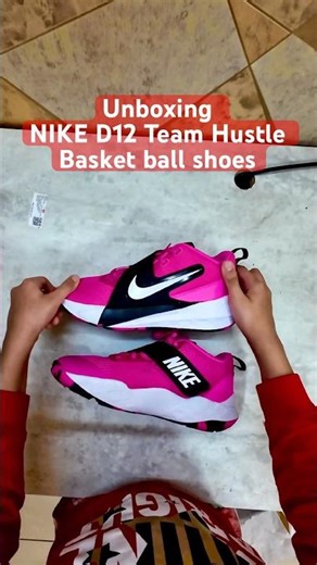 #unboxing #nike D12 Team Hustle Basket ball shoes #shorts