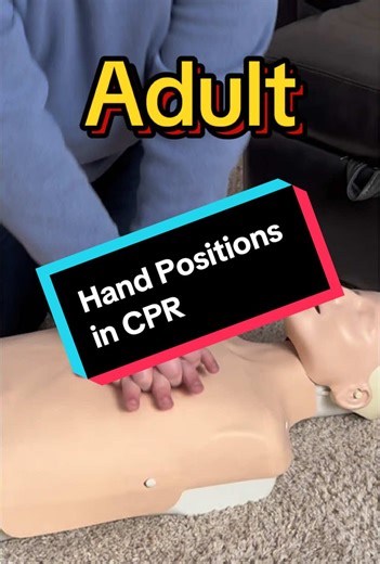 The 2025 guidance from Resuscitation Council UK states that chest compressions should be delivered in the centre of the chest on the lower half of the breastbone (sternum). How you position your hands can vary depending on age. Adults and children Compressions are given using one or two hands, depending on the size of the child and the rescuer. A rough guide often used in training is one hand for smaller children (often under around 12 years), two hands for larger children and adults. Infants (u