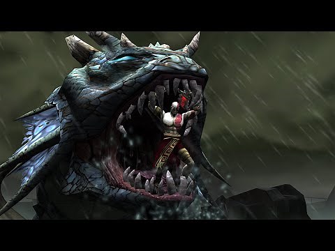 God of War - Hydra Boss Fight (NO DAMAGE) | Epic No-Hit Battle! PS2 4k 60fps
