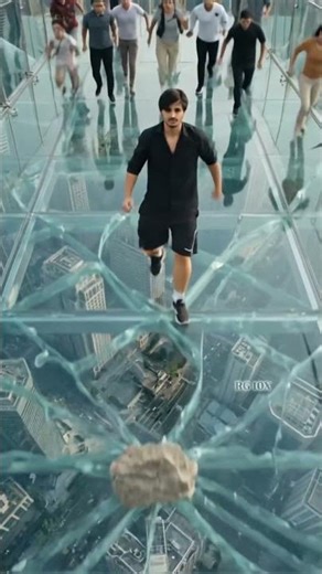 🚨 “Bridge Collapse in Seconds 😱 | Giant Rock Impact”