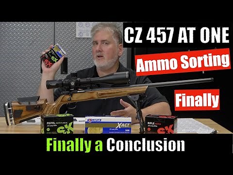 Ammo Sorting Finally and Conclusion - 22LR Shooting for Accuracy & Precision