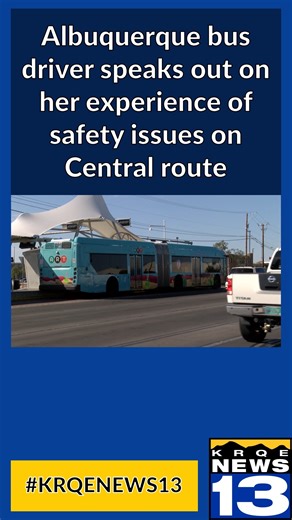 15K views · 152 reactions | ABQ Ride has touted improvements to security on its city buses in recent months. But one Albuquerque bus driver says violence, drugs, and disturbances are still commonplace on her routes. This week, she took her concerns to Albuquerque City Council. That driver said she routinely drives along Central Ave. and said her routes never have security personnel on board. Visit krqe.com to learn more. | KRQE News 13 | Facebook