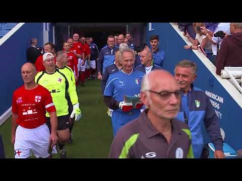 England v Italy Over-50s & Over-60s Walking Football International Matches