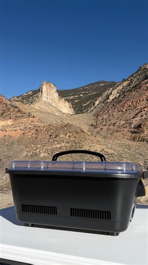 3 comments | Adventure tastes better at the perfect temp. ❄️ Chillware is the only serving tray that actively heats and cools your food — and plugs right into your car with a 12V adapter. From canyon views to campsite dinners, your meals stay exactly how they’re meant to be. | Chillware | Facebook