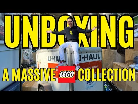 Unboxing a MASSIVE LEGO Collection!